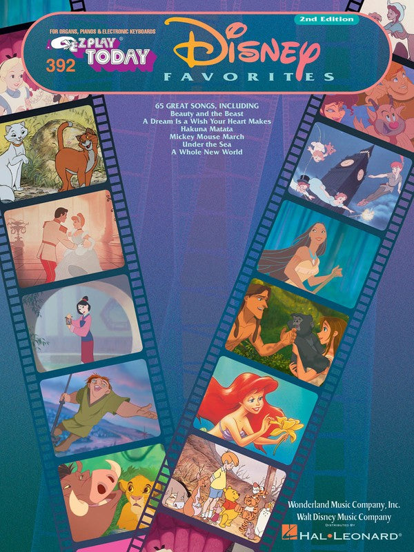 EZ PLAY 392 DISNEY FAVORITES 2ND ED