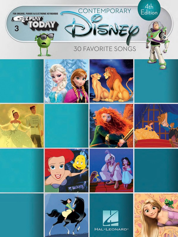 EZ PLAY 3 CONTEMPORARY DISNEY 4TH EDITION