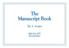 MANUSCRIPT BK 4 INTERLEAVED RECYCLED 24PP 6 STAV