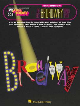 EZ PLAY 203 BEST BROADWAY SONGS EVER 3RD ED
