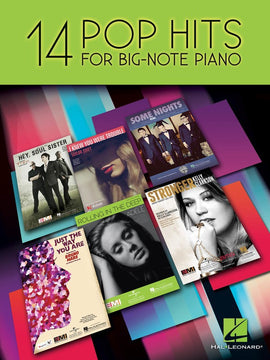 14 POP HITS BIG NOTE PIANO