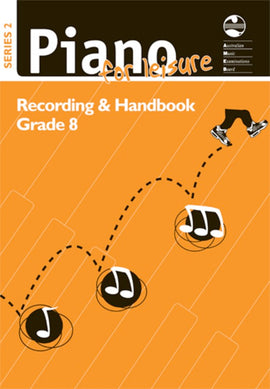 AMEB PIANO FOR LEISURE GRADE 8 SERIES 2 CD HANDBOOK