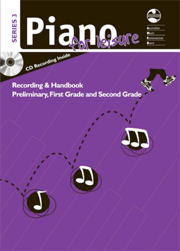 AMEB PIANO FOR LEISURE PRELIM TO GR 2 SERIES 3 CD HANDBOOK