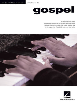 GOSPEL JAZZ PIANO SOLOS V33 JPS