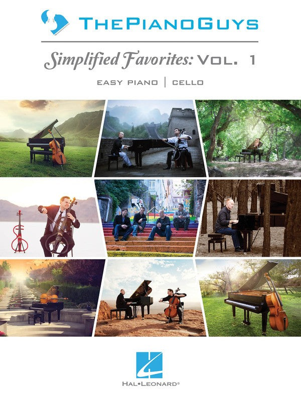 PIANO GUYS SIMPLIFIED FAVORITES VOL 1 EASY PIANO & CELLO