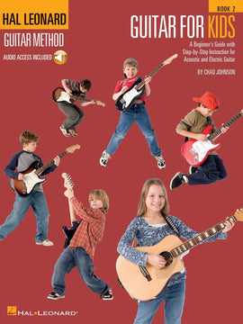 HL GUITAR FOR KIDS METHOD BK 2 BK/OLA
