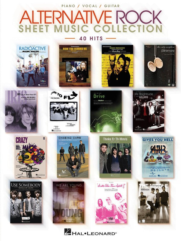 ALTERNATIVE ROCK SHEET MUSIC COLLECTION PVG