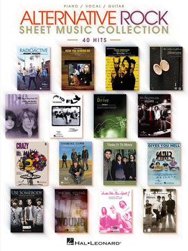 ALTERNATIVE ROCK SHEET MUSIC COLLECTION PVG