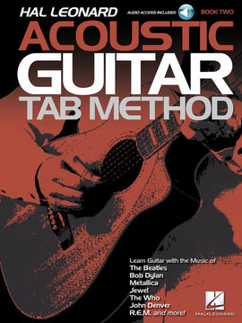 HL ACOUSTIC GUITAR TAB METHOD BK 2 BK/OLA