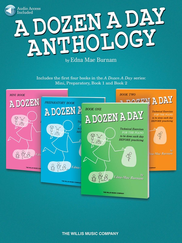 A DOZEN A DAY ANTHOLOGY BK/OLA