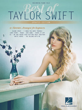 BEST OF TAYLOR SWIFT BEGINNING PIANO SOLO UPDATED