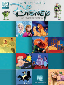 CONTEMPORARY DISNEY EASY GUITAR NOTES & TAB