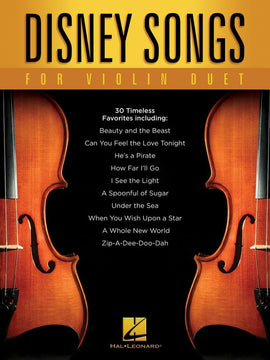 DISNEY SONGS FOR VIOLIN DUET