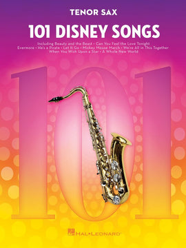 101 DISNEY SONGS FOR TENOR SAX
