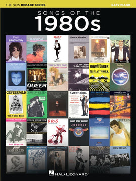 SONGS OF THE 1980S NEW DECADE SERIES EASY PIANO