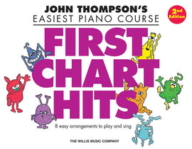 EASIEST PIANO COURSE FIRST CHART HITS 2ND EDITION