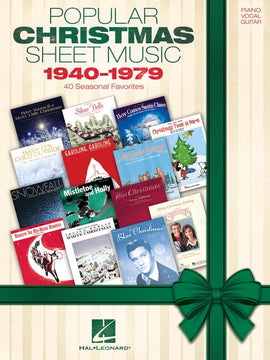 Popular Christmas Sheet Music 1940-1979
