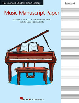 HLSPL STANDARD MANUSCRIPT 32PP 10 STAVE