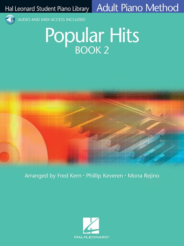 HLSPL ADULT PIANO POPULAR HITS BK 2 BK/CD