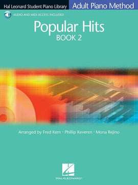 HLSPL ADULT PIANO POPULAR HITS BK 2 BK/CD