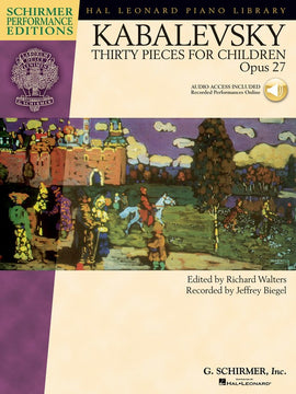 KABALEVSKY - 30 PIECES FOR CHILDREN OP 27 SPE BK/CD