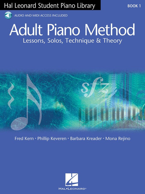 HLSPL ADULT PIANO METHOD BK 1 BK/OLA