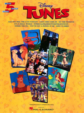 DISNEY TUNES FOR 5 FINGER PNO