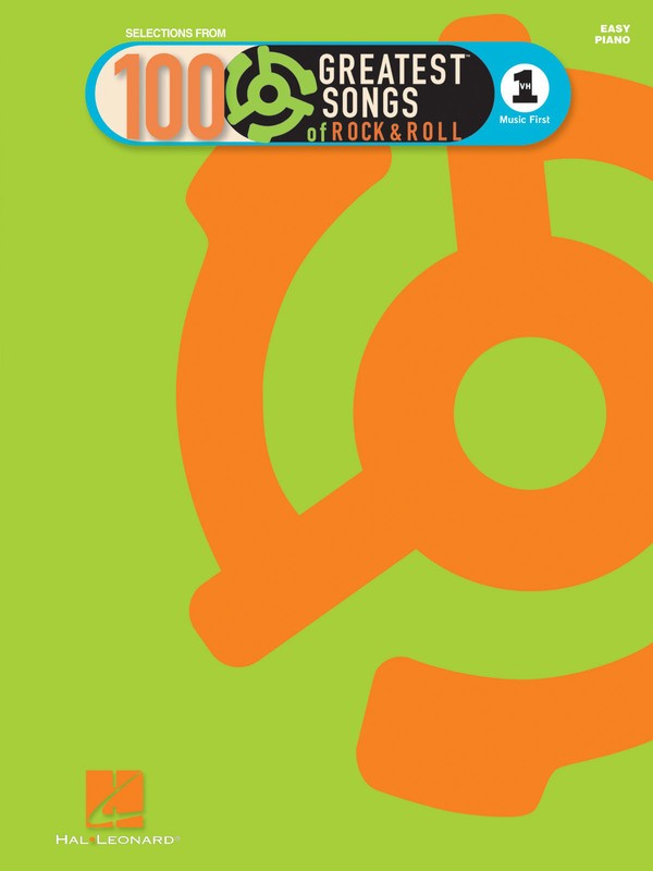 100 GREATEST SONGS OF ROCK N ROLL EASY PIANO VH1