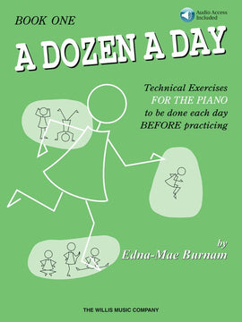 A DOZEN A DAY BOOK 1 - BOOK/CD PACK