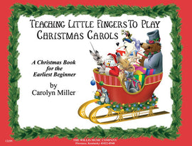 TEACHING LITTLE FINGERS CHRISTMAS CAROLS BK/CD