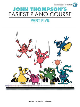 EASIEST PIANO COURSE PART 5 BK/CD