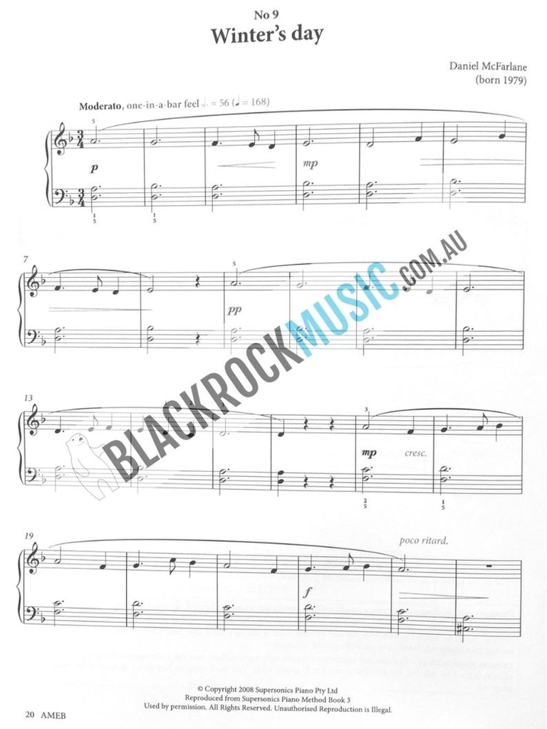 AMEB PIANO FOR LEISURE PRELIMINARY SERIES 4