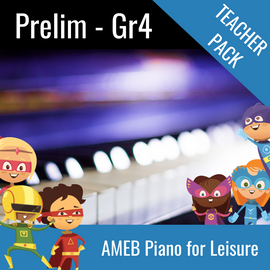 Teacher Pass Practice Buddy AMEB Piano for Leisure