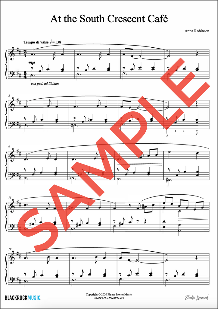 At the South Crescent Café