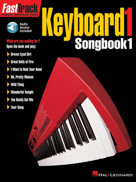 FASTTRACK KEYBOARD SONGBOOK 1 LEVEL 1 BK/CD