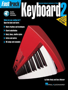 FASTTRACK KEYBOARD BK 2 BK/CD