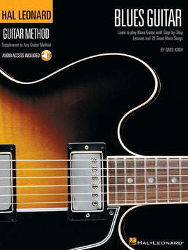 HL GUITAR METHOD BLUES GUITAR BK/OLA