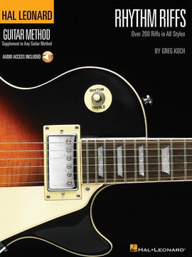 HL GUITAR METHOD RHYTHM RIFFS BK/CD