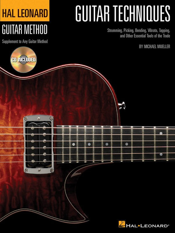 HL GUITAR TECHNIQUES GTR METHOD BK/CD