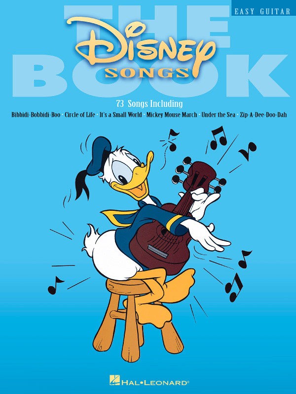 DISNEY SONGS THE BOOK EASY GTR