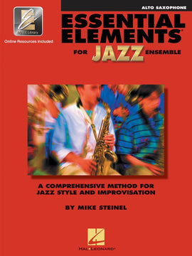 ESSENTIAL ELEMENTS FOR JAZZ ENSEMBLE ALTO SAX W/