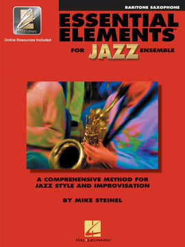 ESSENTIAL ELEMENTS FOR JAZZ ENSEMBLE BAR SAX W/