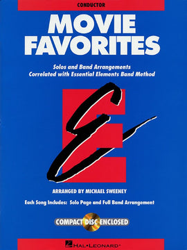 ESSENTIAL ELEMENTS MOVIE FAVORITES COND BK/CD