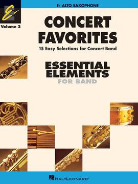 CONCERT FAVORITES EE V2 ALTO SAX