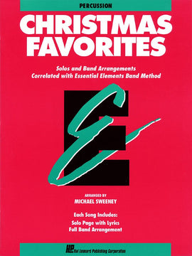 ESSENTIAL ELEMENTS CHRISTMAS FAVORITES PERCUSSION