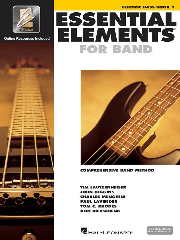ESSENTIAL ELEMENTS FOR BAND BK1 ELECTRIC BASS EE