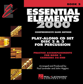 ESSENTIAL ELEMENTS 2000 BK2 PERC 2CD SET EE