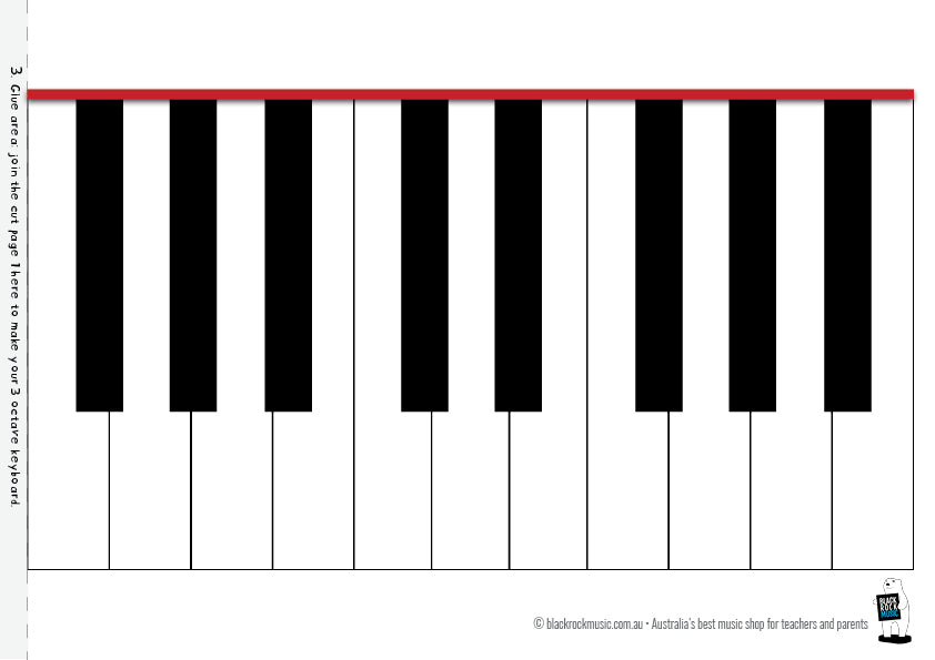 Keyboard with 3 Octaves