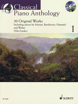 CLASSICAL PIANO ANTHOLOGY V1 BK/CD
