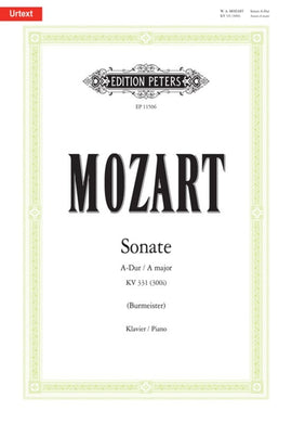MOZART - PIANO SONATA A MAJOR K 331 (300I) URTEXT